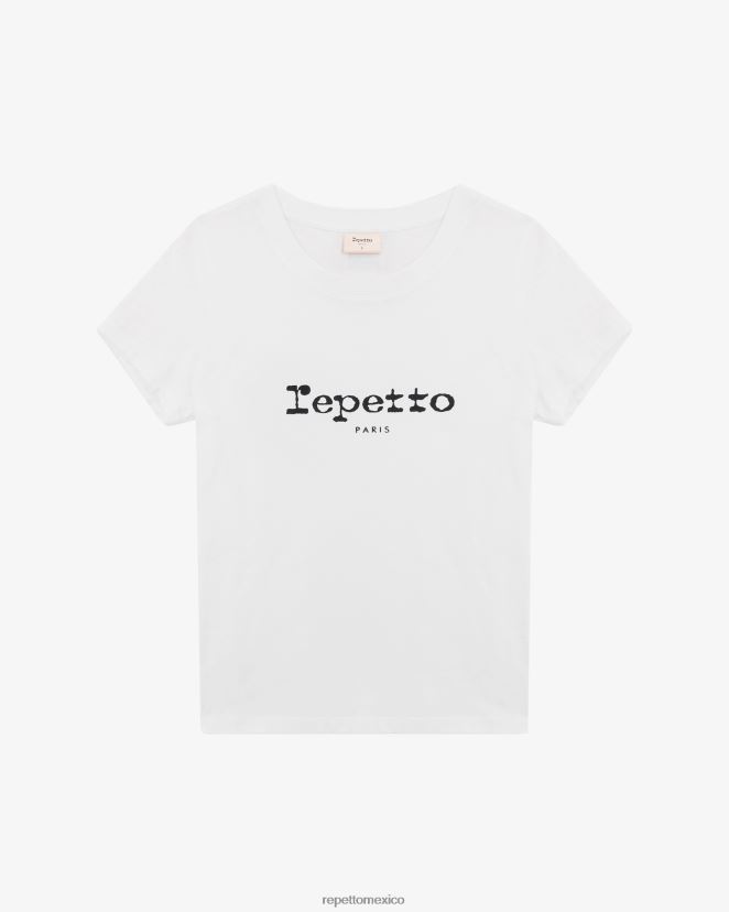 Repetto mujer camiseta blanco ropa H2NF2L344