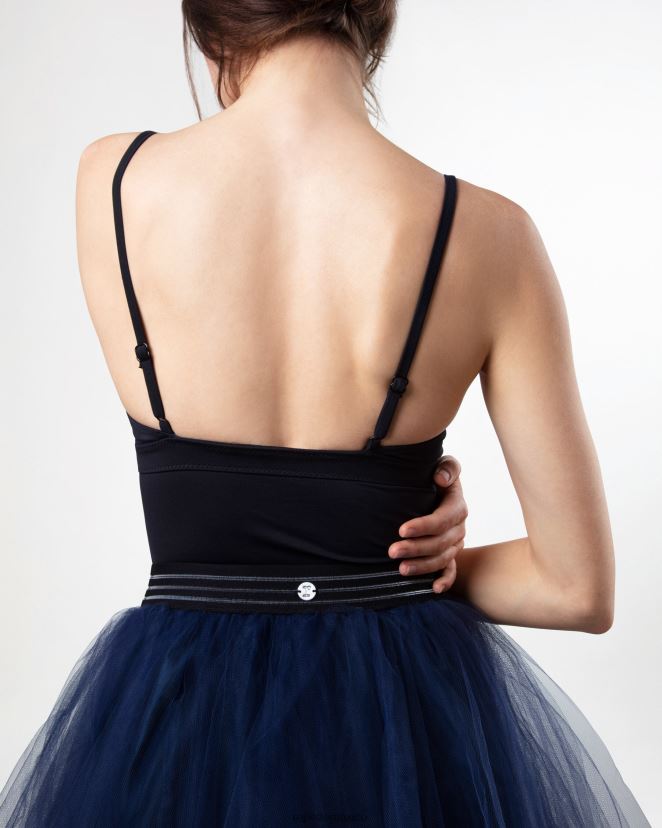 Repetto mujer falda tutú Azul marino ropa H2NF2L389