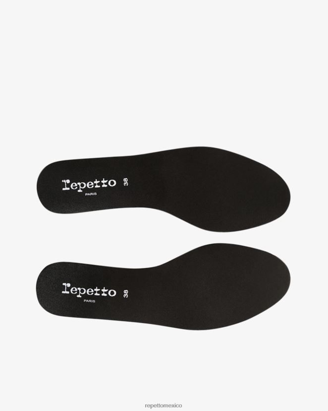 Repetto mujer Plantilla mítica de eliminación de goma. negro accesorios H2NF2L262