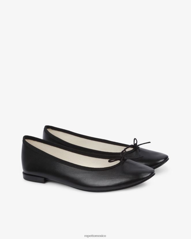 Repetto mujer bailarinas altas de cenicienta negro calzado H2NF2L140