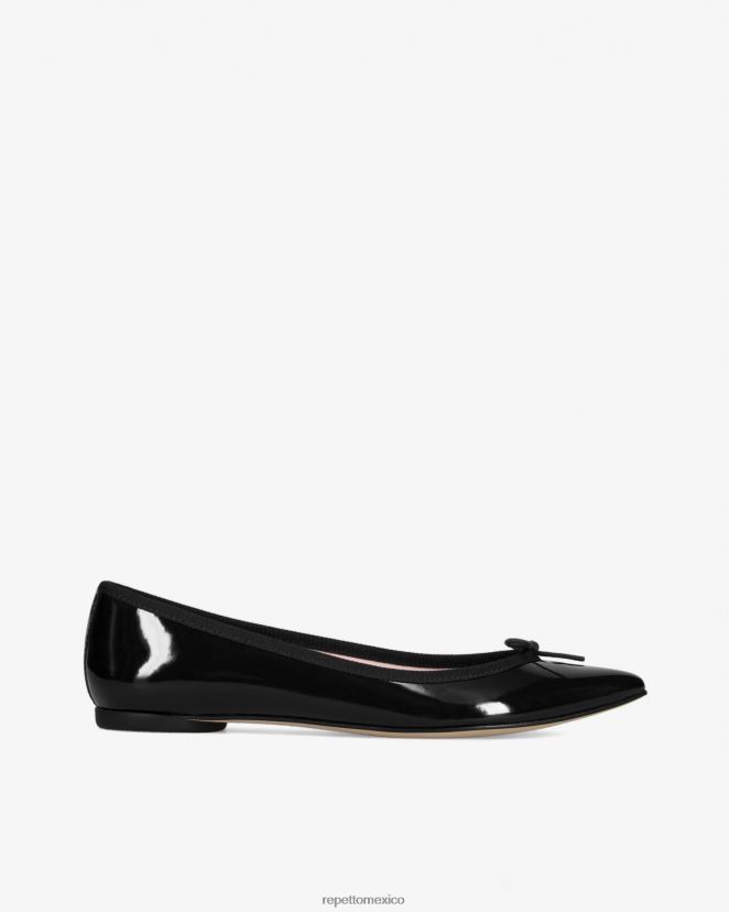 Repetto mujer bailarinas brigitte con punta puntiaguda negro calzado H2NF2L103