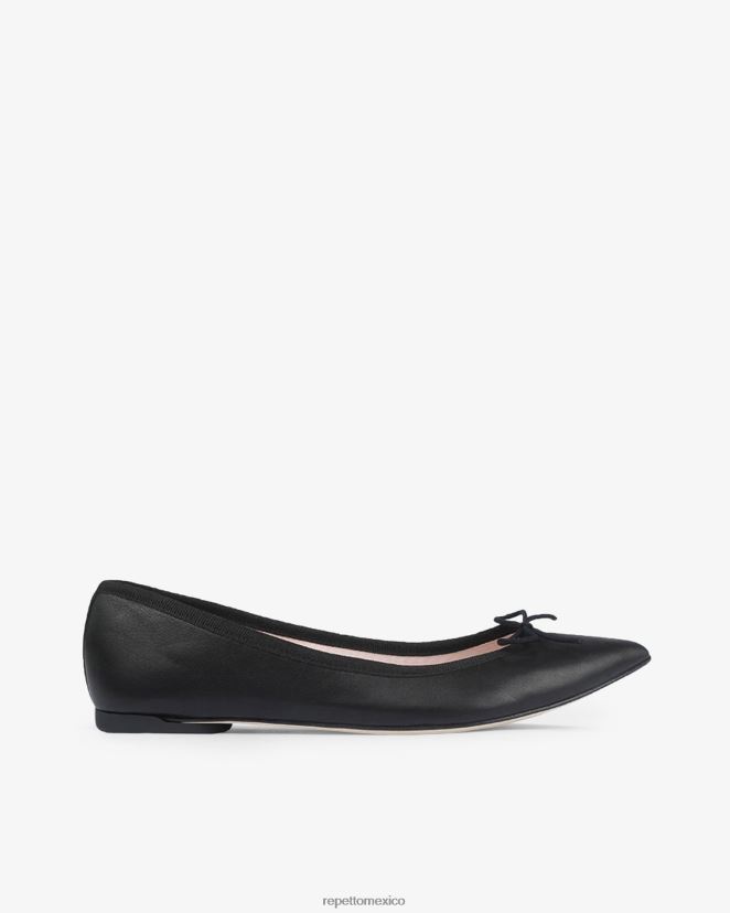 Repetto mujer bailarinas brigitte con punta puntiaguda negro calzado H2NF2L142