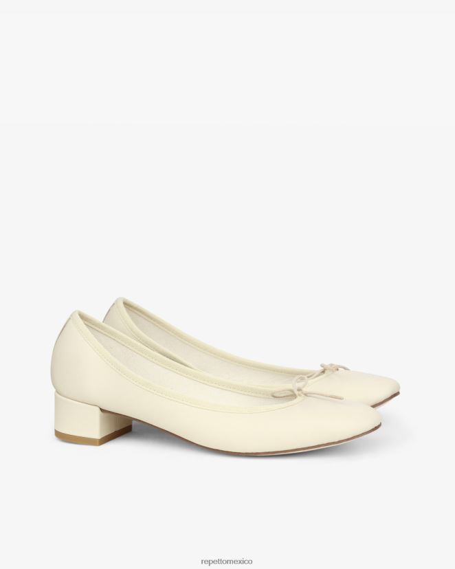 Repetto mujer bailarinas camille beige cisne calzado H2NF2L45