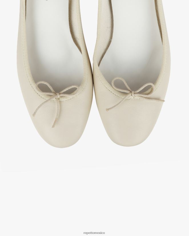 Repetto mujer bailarinas camille beige cisne calzado H2NF2L45