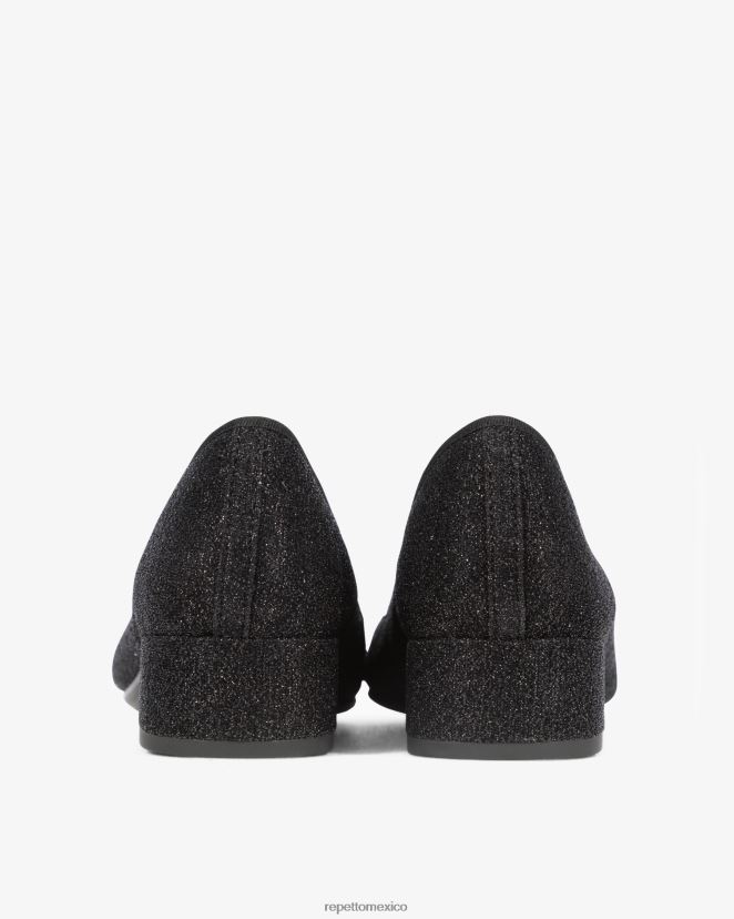 Repetto mujer bailarinas camille - brillantes negro calzado H2NF2L104