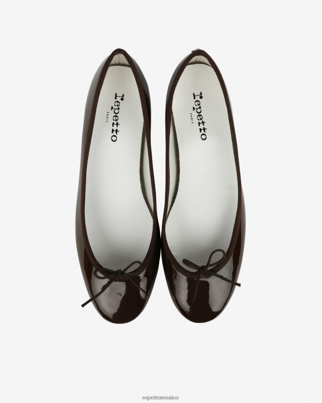 Repetto mujer bailarinas camille marrón ristretto calzado H2NF2L24
