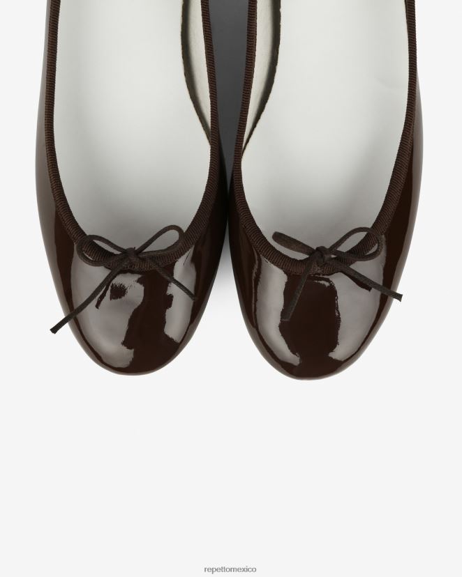 Repetto mujer bailarinas camille marrón ristretto calzado H2NF2L24
