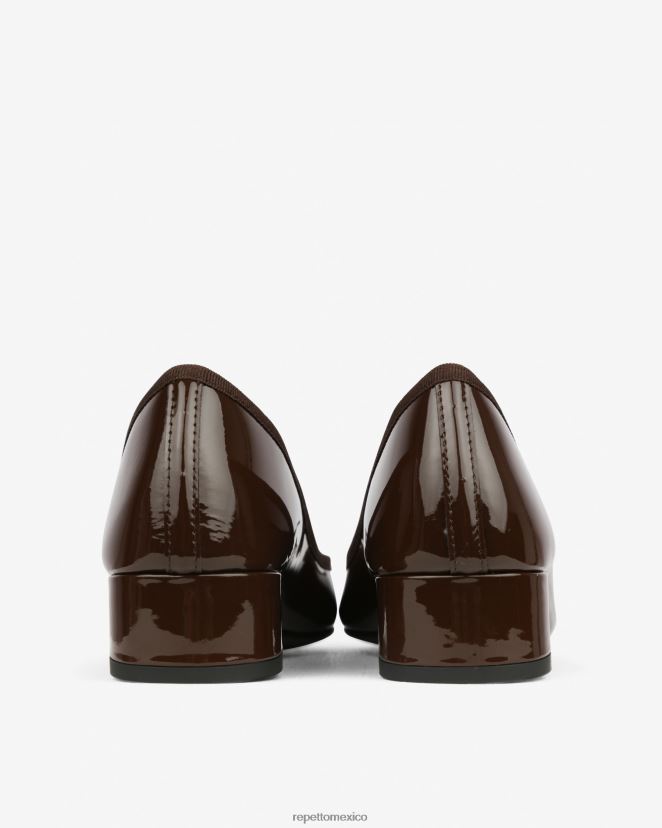 Repetto mujer bailarinas camille marrón ristretto calzado H2NF2L24