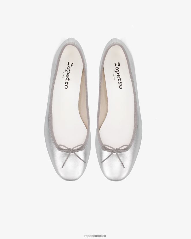 Repetto mujer bailarinas camille plata calzado H2NF2L85