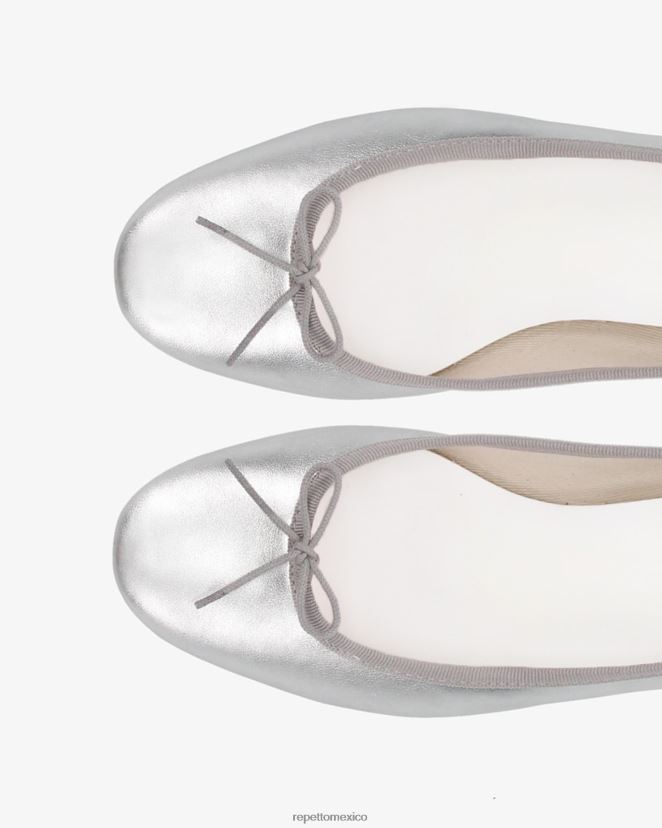 Repetto mujer bailarinas camille plata calzado H2NF2L85