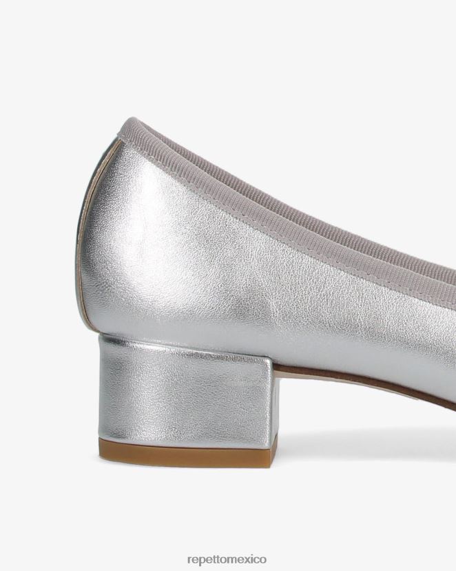 Repetto mujer bailarinas camille plata calzado H2NF2L85