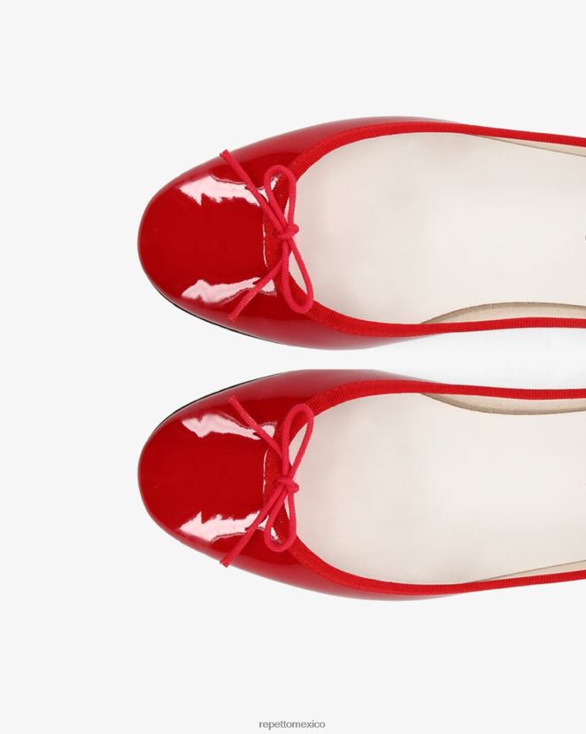 Repetto mujer bailarinas camille rojo llameante calzado H2NF2L57