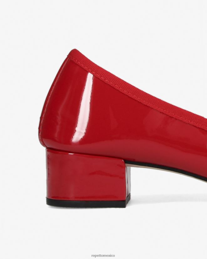 Repetto mujer bailarinas camille rojo llameante calzado H2NF2L57