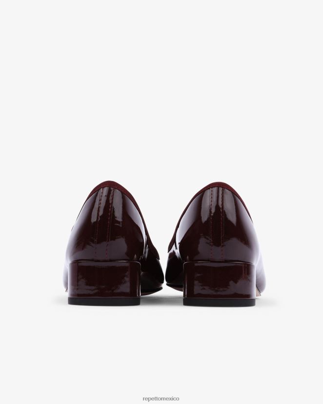 Repetto mujer bailarinas camille rojo vino intenso calzado H2NF2L33