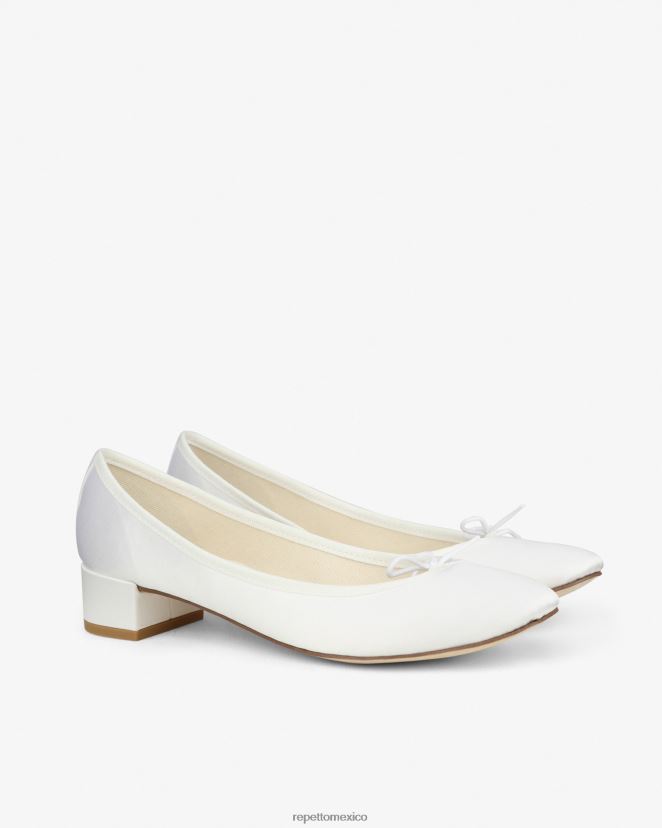 Repetto mujer bailarinas camille - satén blanco marfil calzado H2NF2L82