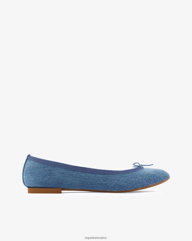 Repetto mujer bailarinas cendrillon - veganas azul everest calzado H2NF2L64