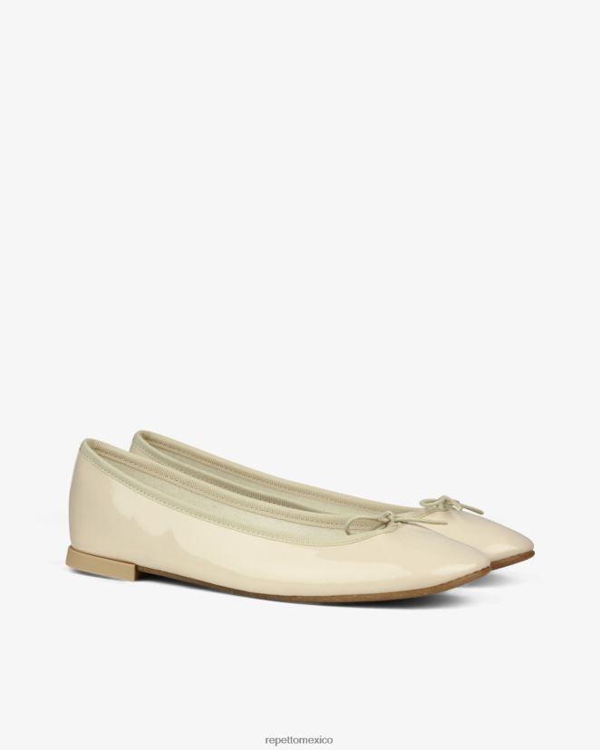 Repetto mujer bailarinas cendrillon - veganas beige cisne calzado H2NF2L50