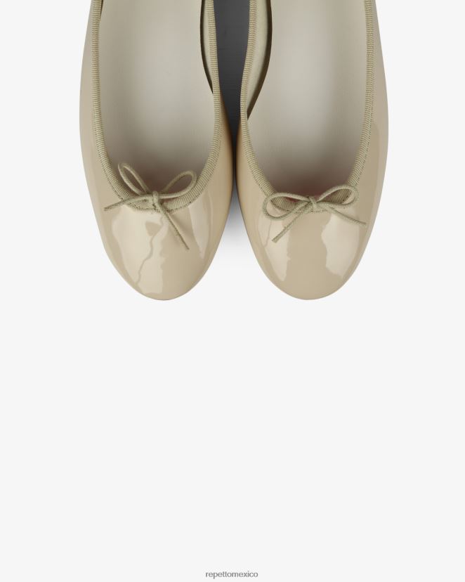 Repetto mujer bailarinas cendrillon - veganas beige cisne calzado H2NF2L50