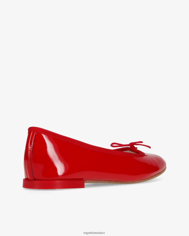 Repetto mujer bailarinas cendrillon - veganas rojo llameante calzado H2NF2L121