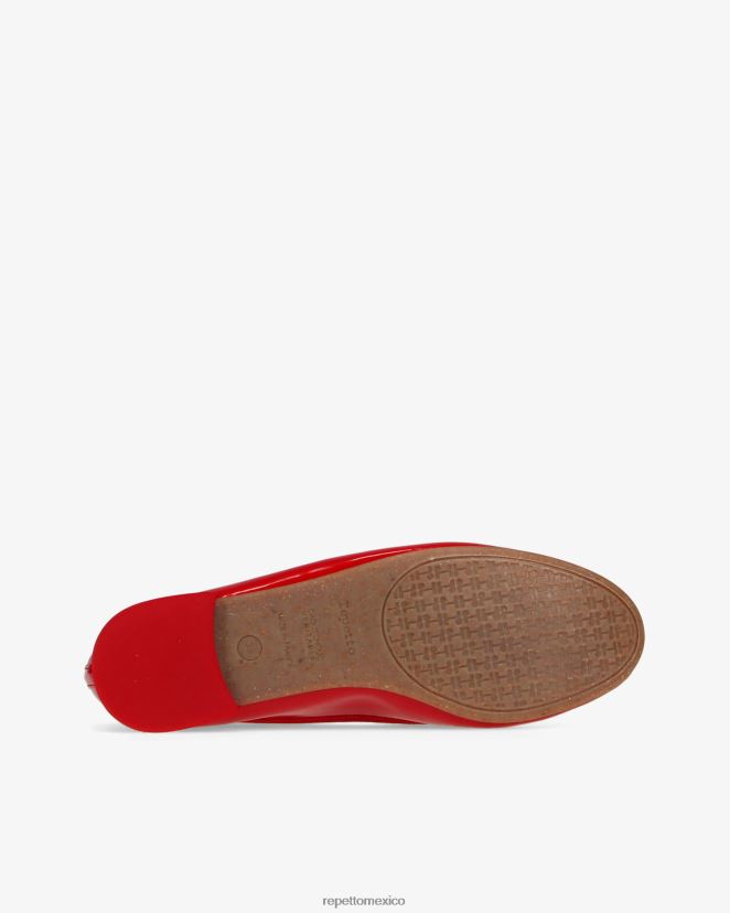 Repetto mujer bailarinas cendrillon - veganas rojo llameante calzado H2NF2L121