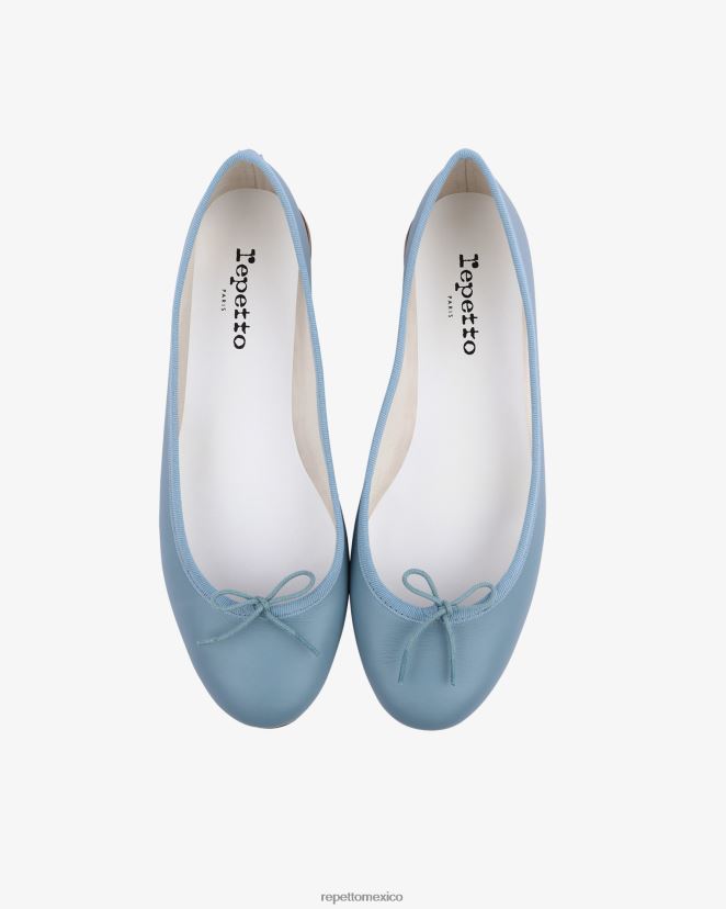 Repetto mujer bailarinas de cenicienta azul everest calzado H2NF2L127