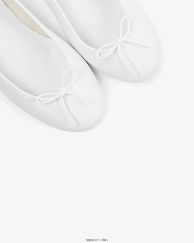 Repetto mujer bailarinas de cenicienta blanco calzado H2NF2L80