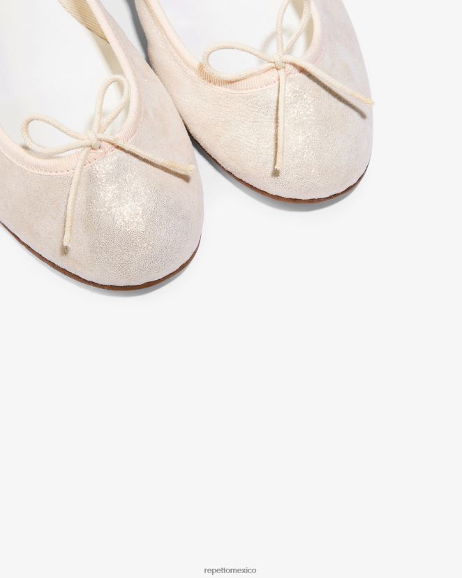 Repetto mujer bailarinas de cenicienta espíritu blanco calzado H2NF2L108