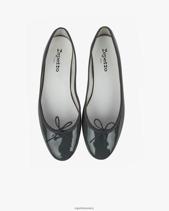 Repetto mujer bailarinas de cenicienta gris trueno calzado H2NF2L62