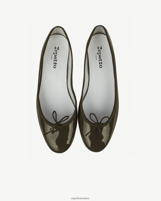 Repetto mujer bailarinas de cenicienta ir a verde calzado H2NF2L23