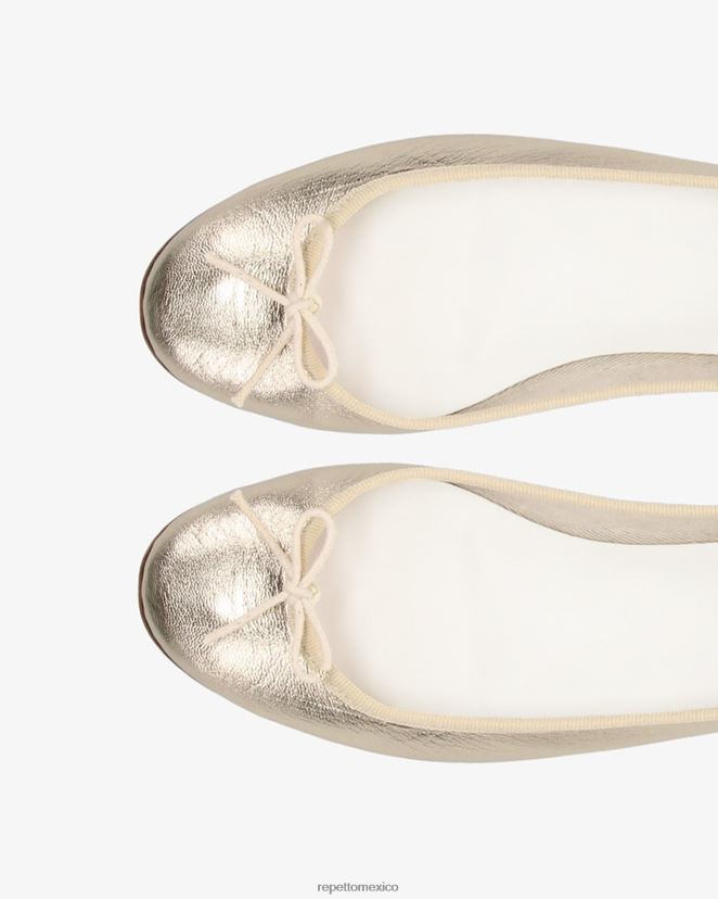 Repetto mujer bailarinas de cenicienta luz de oro calzado H2NF2L88