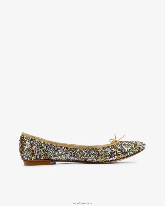 Repetto mujer bailarinas de cenicienta multicolor calzado H2NF2L90