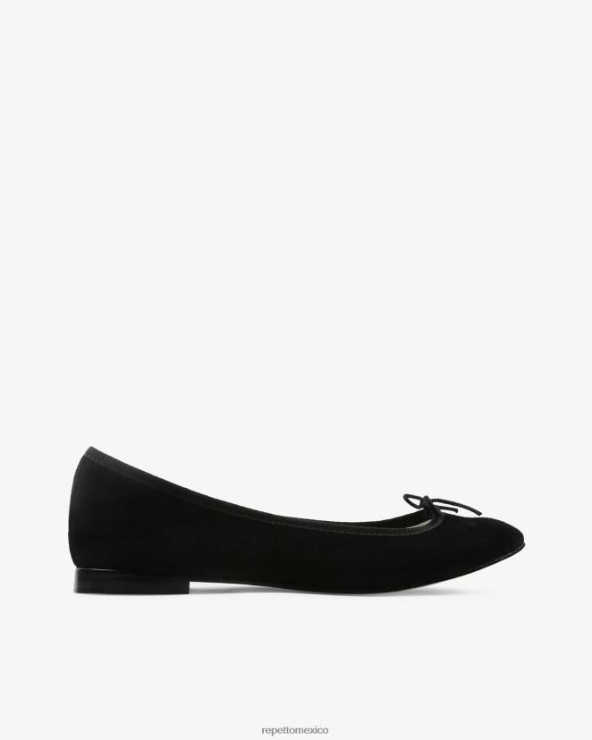Repetto mujer bailarinas de cenicienta negro calzado H2NF2L137