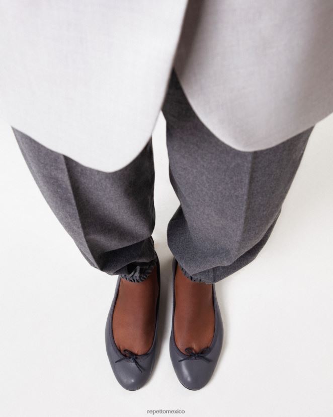 Repetto mujer bailarinas de cenicienta nube gris calzado H2NF2L95