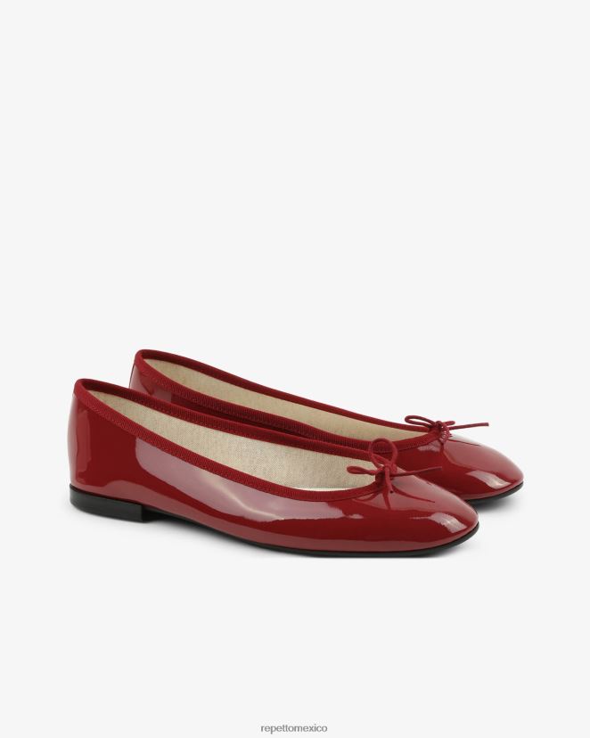 Repetto mujer bailarinas de cenicienta ópera roja calzado H2NF2L78