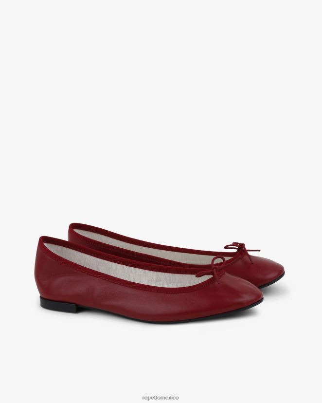 Repetto mujer bailarinas de cenicienta ópera roja calzado H2NF2L79