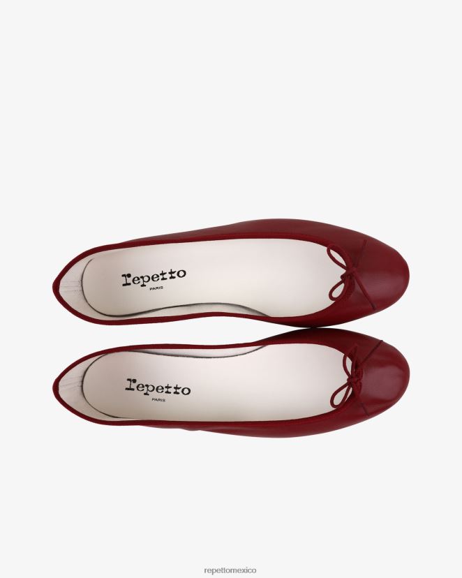 Repetto mujer bailarinas de cenicienta ópera roja calzado H2NF2L79