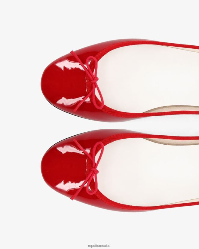 Repetto mujer bailarinas de cenicienta rojo llameante calzado H2NF2L58