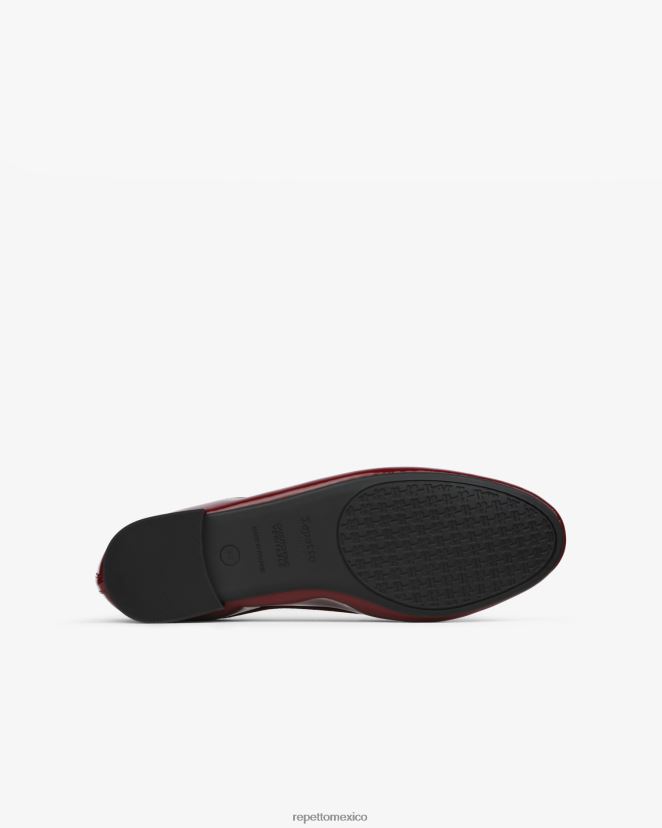 Repetto mujer bailarinas de cenicienta rojo pommard calzado H2NF2L3