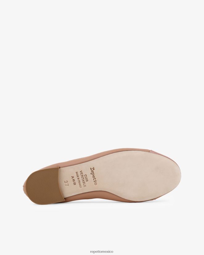 Repetto mujer bailarinas de flora clavel desnudo calzado H2NF2L117