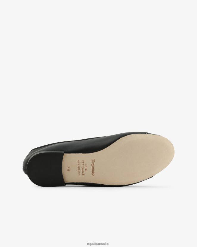 Repetto mujer bailarinas de flora negro calzado H2NF2L93