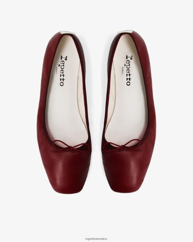 Repetto mujer bailarinas garantia rojo pommard calzado H2NF2L4