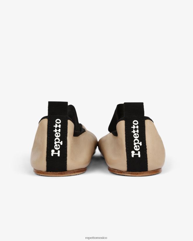 Repetto mujer bailarinas gianna beige cachemira calzado H2NF2L12