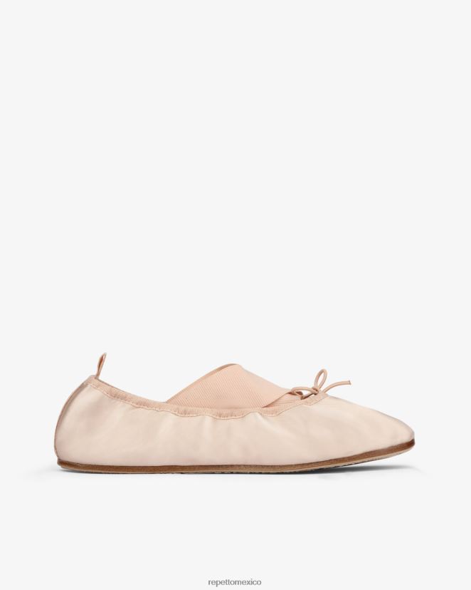 Repetto mujer bailarinas gianna - satén rosa icónico calzado H2NF2L38