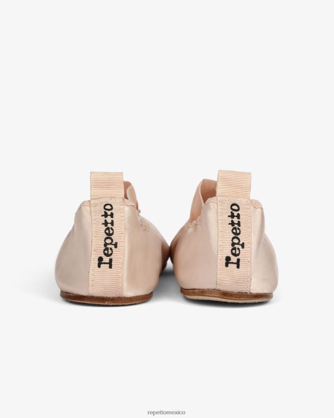 Repetto mujer bailarinas gianna - satén rosa icónico calzado H2NF2L38