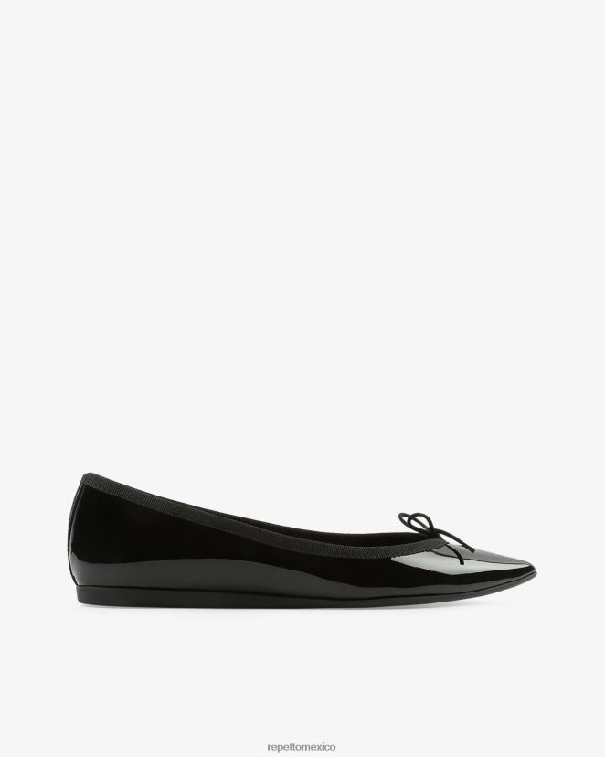 Repetto mujer bailarinas junon con punta puntiaguda negro calzado H2NF2L143