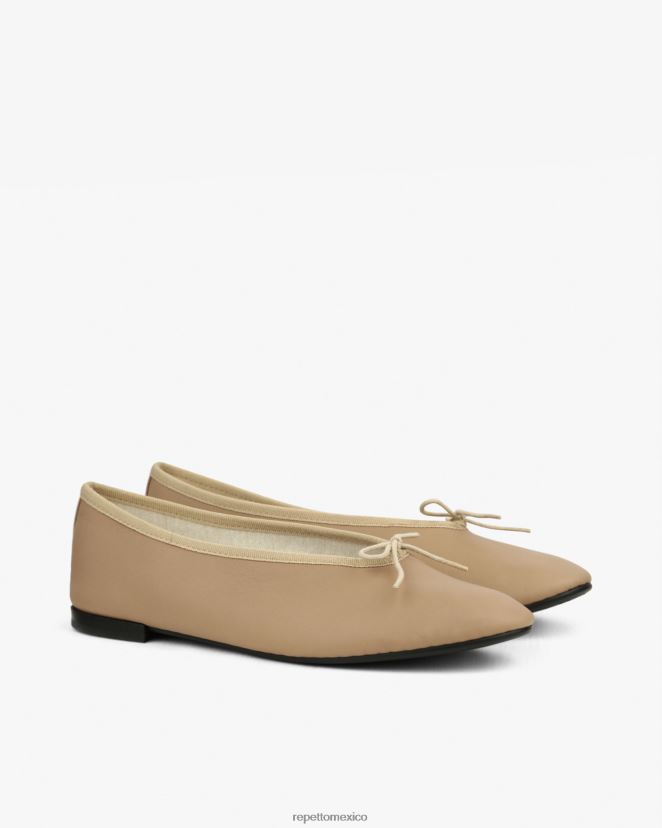 Repetto mujer bailarinas lilouh beige cachemira calzado H2NF2L13