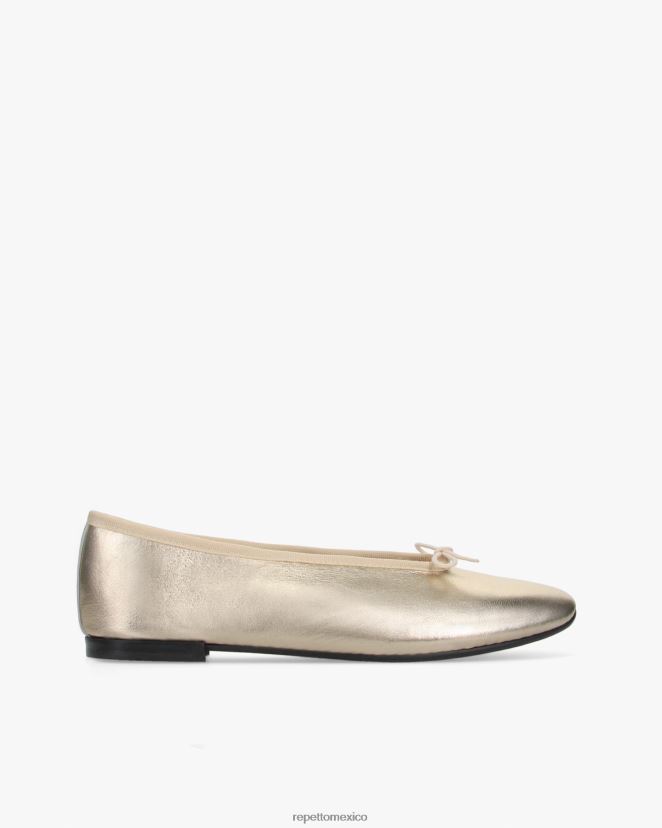 Repetto mujer bailarinas lilouh luz de oro calzado H2NF2L47