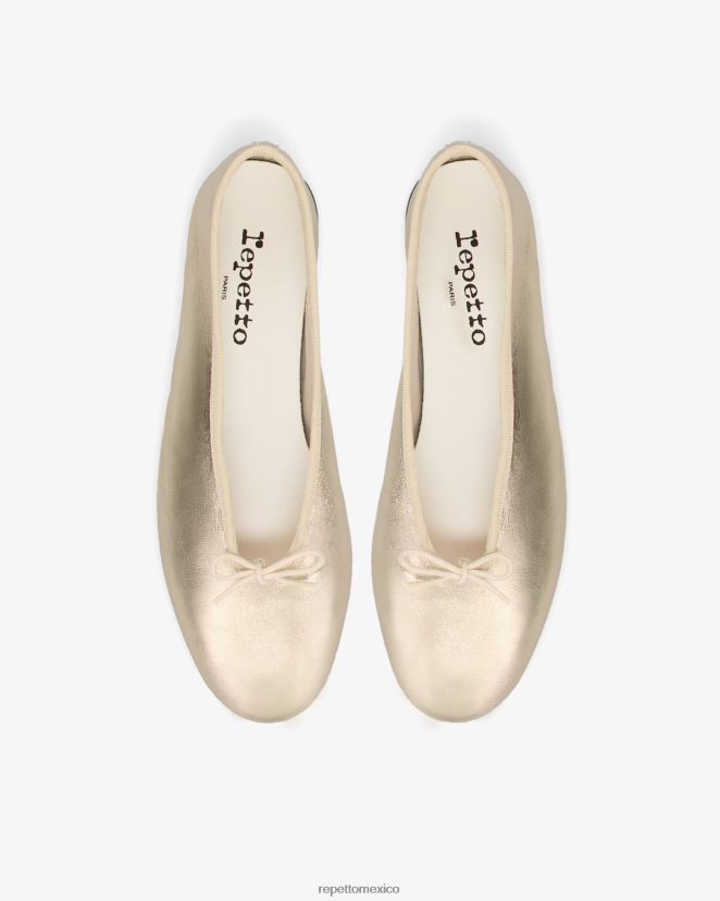 Repetto mujer bailarinas lilouh luz de oro calzado H2NF2L47