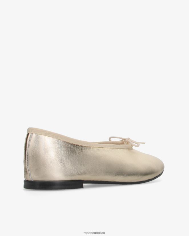 Repetto mujer bailarinas lilouh luz de oro calzado H2NF2L47