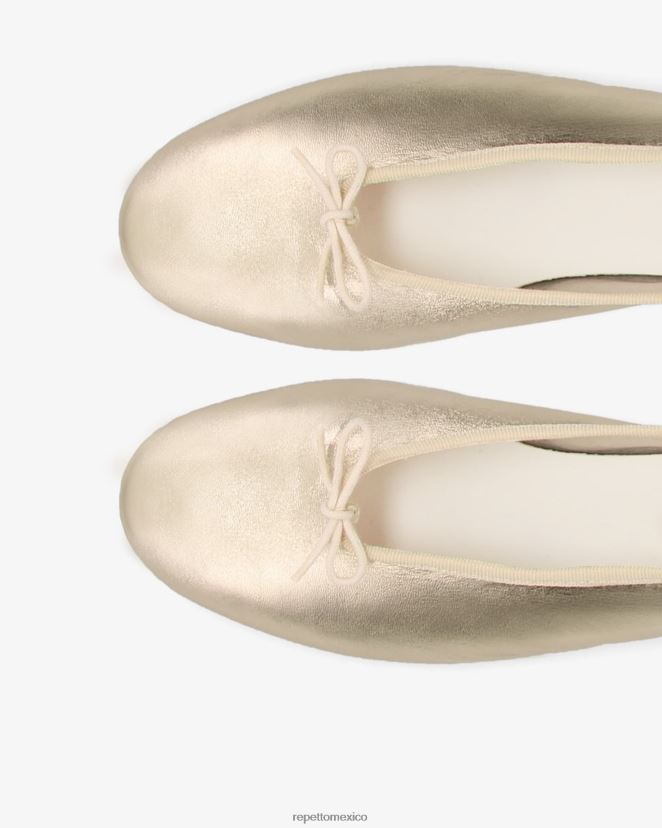 Repetto mujer bailarinas lilouh luz de oro calzado H2NF2L47